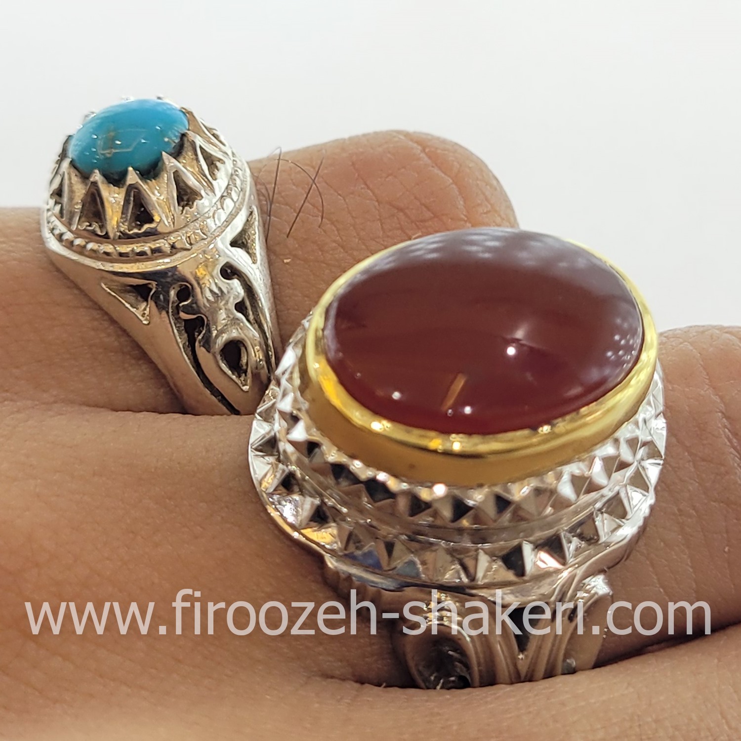 انگشتر فیروزه نیشابور