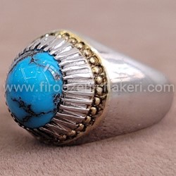 انگشتر فیروزه شجری نیشابوری | گالری شاکری